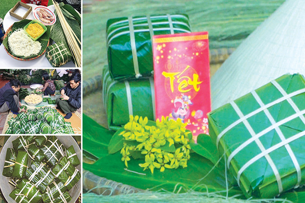 Bằng cách nào mà phụ nữ Thái Nguyên làm nên những chiếc Bánh chưng Bờ Đậu ngon tuyệt?