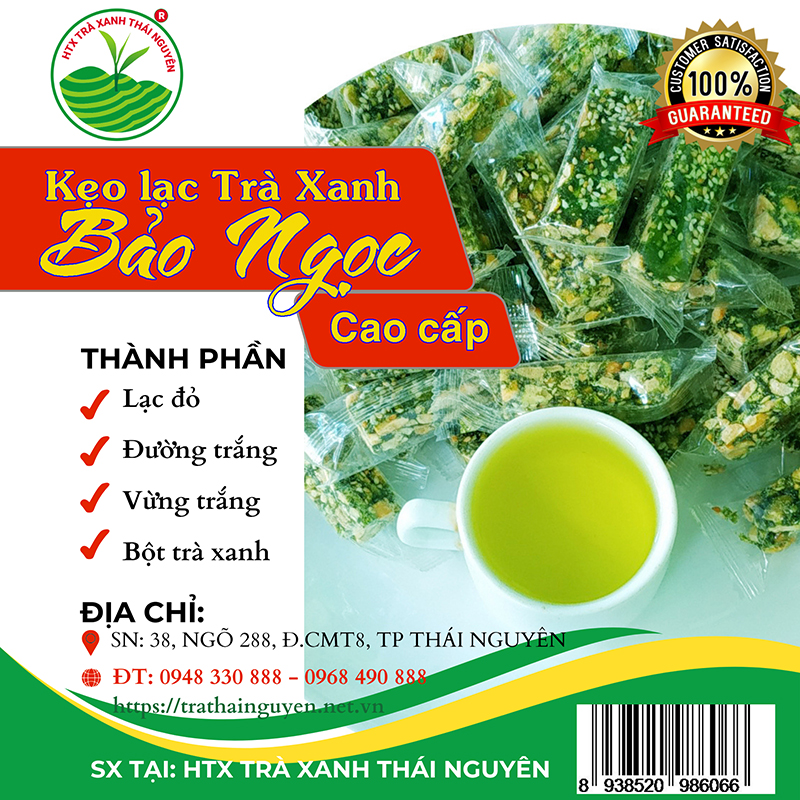 Kẹo lạc trà xanh Thái Nguyên - Cần lưu ý gì  khi bảo quản?